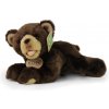 Rappa Plyšový medveď tmavo hnedý ležiaci 15 cm