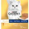 Gourmet Gold tuniak pečeň morka hovädzie 8 x 85 g