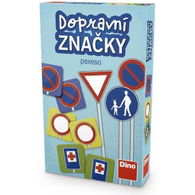 Dino toys DOPRAVNÉ ZNAČKY Pexeso DN622197