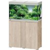 EHEIM vivaline LED 126 akvárium + skrinka borovica