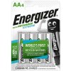Batéria Energizer tužková nabíjateľná 2300 mAh AA-HR6 / 4 ks
