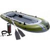 Nafukovací čln Seahawk 4 pre 4 osoby s pumpou a 2 pádlami INTEX 66334
