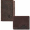 Paolo Peruzzi Darčeková sada - pánska peňaženka a kožené puzdro na kľúče | hnedá ZUP-124