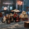 ROBOTIME Rokr 3D dřevěné puzzle Parní stroj 469 ks