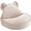 Wigiwama detské kreslo sedací vak - Dusty Beige Bear Beanbag