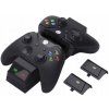 NABÍJAČKA PRE PADY DVOJITÁ + 2 AKUMULÁTORY XBOX ONE NABÍJACIA STANICA