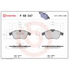 BREMBO Súprava brzdových doštičiek P 68 047X