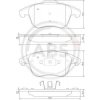 Sada brzdových platničiek kotúčovej brzdy A.B.S. ALL BRAKE SYSTEMS BV. 37599