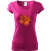 Liška machuľa - Dámske tričko Pure - M ( Fuchsiová )