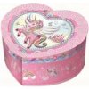 Hudební šperkovnice srdíčko jednorožci - autor neuvedený
