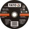 Yato | Kotouč řezný na kov 180 x 22 x 1,5 mm INOX YT-6105
