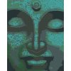 Diamondi Diamantové maľovanie - ZELENÝ BUDDHA Rámovanie: bez rámu a bez vypnutia plátna, Rozmer: 40x50 cm