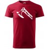 Sablio Tričko s potlačou Bojová sekera - červené M