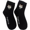 Ponožky YERO CAT Čierne