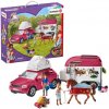 Schleich 42535 Dobrodružné auto s prívesom a koňom