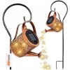 Solárna LED záhradná lampa Konvička XXL s senzorom súmraku SuperLED