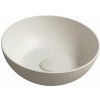 Sapho FORMIGO betónové umývadlo na dosku, priemer 39cm, piesková FG314