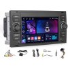RÁDIO GPS ANDROID FORD FOCUS KUGA S-MAX C-MAX CARPLAY WIFI BT MP3 4GB 64GB