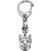Strieborne Tlapky Mačka – domáca – kľúčenka 619