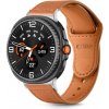 Tech-Protect Leather Fit remienok na Samsung Galaxy Watch 8 / Classic (40 / 44 / 46mm), brown