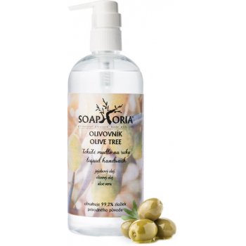 Soaphoria Olivovník organické tekuté mydlo na ruky 400 ml