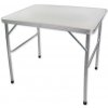 Sedco Kempingový skladací prenosný stôl CAMP ALU 90x60x70 cm - Bílá