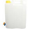 Vapol Kanister na vodu 10 l s plastovým kohútikom, biely