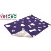 Vetbed protišmyková podložka fialová 100x75cm