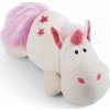 NICI 49487 Plyšový maskot Jednorožec Theodor 35cm poležiačky