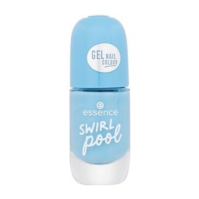 Essence Gel Nail Colour rychleschnoucí lak na nehty s lesklým efektem 8 ml odstín 42 Swirl Pool