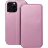 OEM Obal DUAL POCKET Book case pre IPHONE 16 Pro Max ružový