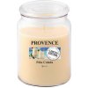 Vonná sviečka v skle PROVENCE 95 hodín pina colada