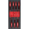 MILWAUKEE Penová vložka so sadou skrutkovačov SL+PH - 7ks 4932492394