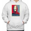 Fajntričko Mikina - Resistance, Farba biela, Strih/ Variant Pánsky/UNISEX