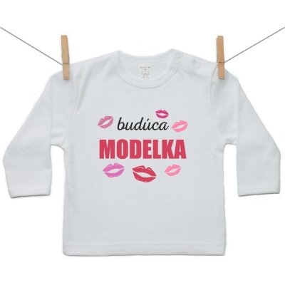 Boodyy Tričko s dlhým rukávom Budúca modelka
