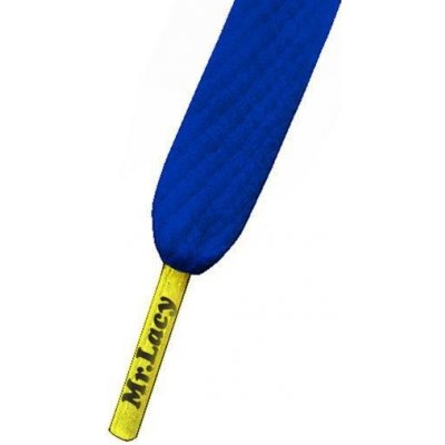 Mr.Lacy Flatties Royal Blue/Yellow Tip