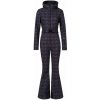 Overal Perfect Moment Tignes Ski Suit Houndstooth Black/Black XS
