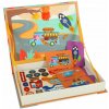 Puzzle MG Magnetic Book magnetické puzzle, dopravní prostředky (IKO729094)