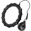 HMS Masážny hula hoop HHW11 PLUS SIZE so závažím čierna