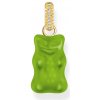 Thomas Sabo PE967-414-6 Large gold-plated green Goldbears pendant with stones