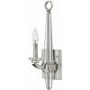 Quintiesse Ascher nástenná lampa 1x60 W niklová QN-ASCHER1