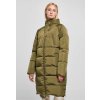 Urban Classics Ladies High Neck Puffer Coat zimný olive