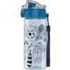 Tritanová fľaša Crossroad FLIP 500 ML Transparentná,Svetlomodrá,Biela,Čierna