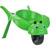 KHW Rolling Bee apple green - detský záhradný fúrik, plastový zelený