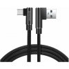 Textilný dátový kábel Swissten Arcade USB / Micro USB 1,2 m Čierny 71527500