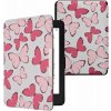 Puzdro KW Mobile - Butterfly - KW2313649 - pre Amazon Kindle Paperwhite 1/2/3 - viacfarebné (KW Mobile obal na Amazon Kindle Paperwhite 1/2/3, flip, Butterfly, viacfarebný, AutoSleep + záruka 3 roky +