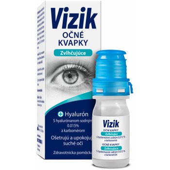 Vizik zvlhčujúce očné kvapky 10 ml