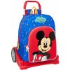 Školská taška na kolieskach Mickey Mouse Clubhouse Good day Modrá 33 x 42 x 14 cm