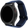 FIXED Silikónový športový remienok s rýchloupínaním 22 mm pre smart hodinky, modrý