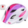 Etape PLUTO LIGH bílá lila matná 2022 - Etape Pluto Light detská cyklistická prilba biela/lila mat vel. XS-S (48-52 cm)